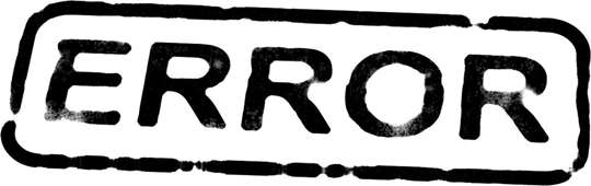 error