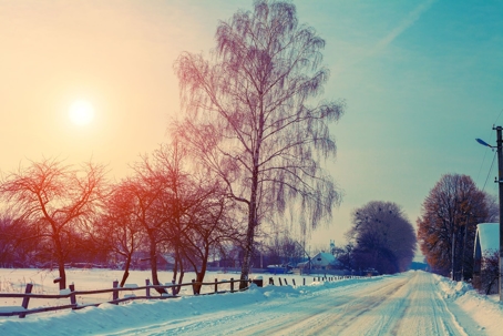 Snowy Road